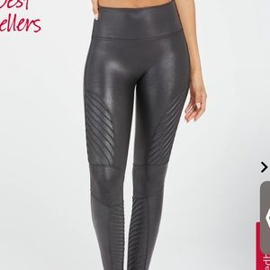 Faux Leather Moto Leggings